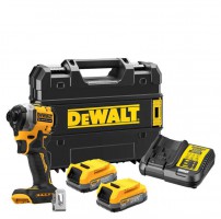 Dewalt DCF850E2T-GB 18V XR Brushless Ultra Compact Impact Driver Kit 2 x Compact Powerstack Batteries £219.00